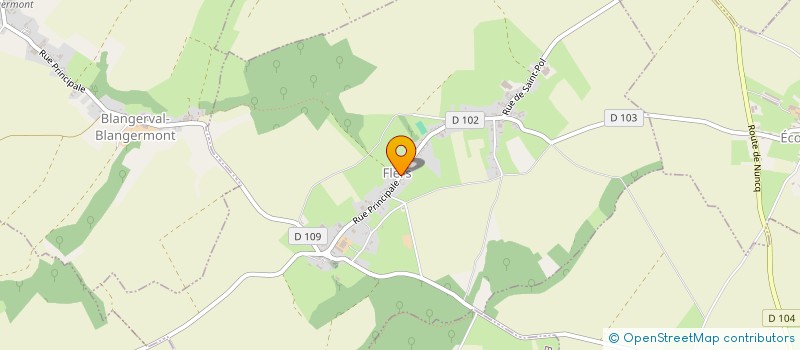 localisation de l'entreprise MONSIEUR NORBERT MAILLARD  REBREUVIETTE