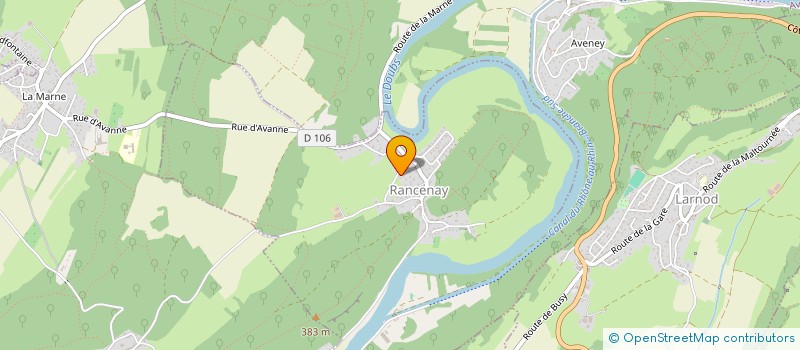 localisation de l'entreprise MONSIEUR NORBERT MANZO  RANCENAY