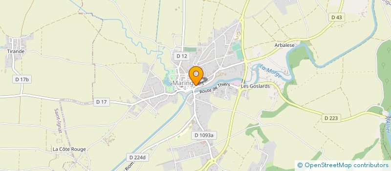 localisation de l'entreprise MONSIEUR NORBERT MERLE  JOZE