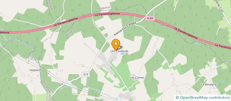 localisation de l'entreprise MONSIEUR NORBERT MEYTADIER  VILLEFRANCHE-DE-LONCHAT