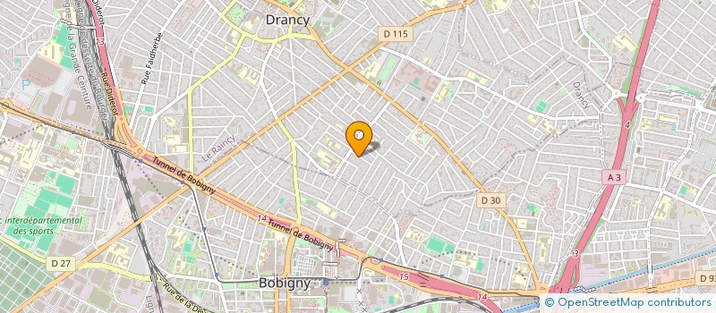localisation de l'entreprise MONSIEUR NORBERT MEZIERE à DRANCY