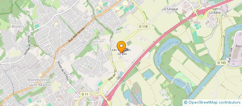 localisation de l'entreprise MONSIEUR NORBERT MILLON  SAINT-ISMIER