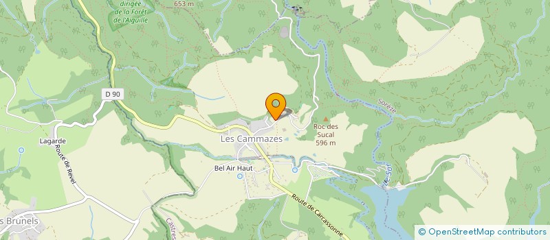 localisation de l'entreprise MONSIEUR NORBERT NAVAR  LES CAMMAZES