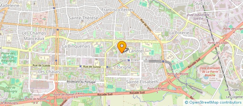 localisation de l'entreprise MONSIEUR NORBERT NKODIA  RENNES