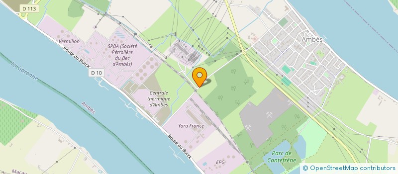 localisation de l'entreprise MONSIEUR NORBERT OLIVIER  AMBES