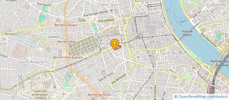 localisation de l'entreprise MONSIEUR NORBERT PAPP  BORDEAUX