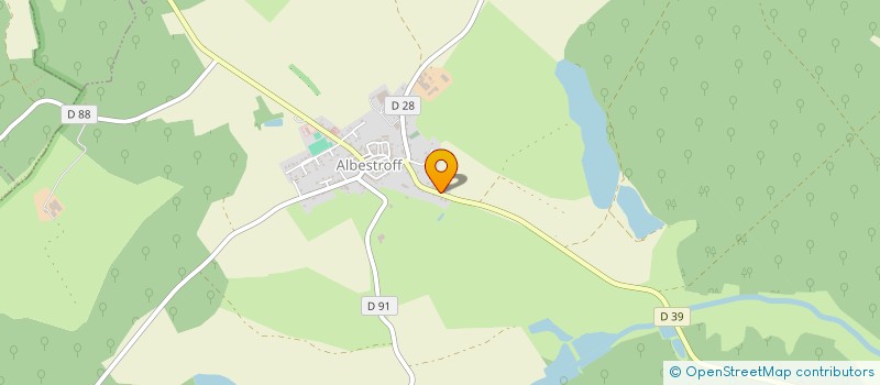 localisation de l'entreprise MONSIEUR NORBERT PARISOT à ALBESTROFF