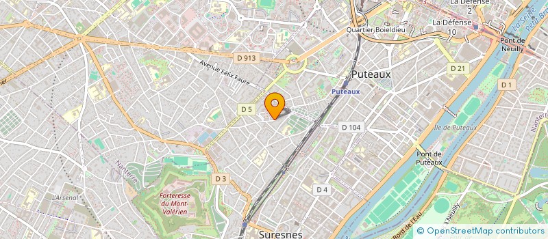localisation de l'entreprise MONSIEUR NORBERT PAUMIER à SURESNES