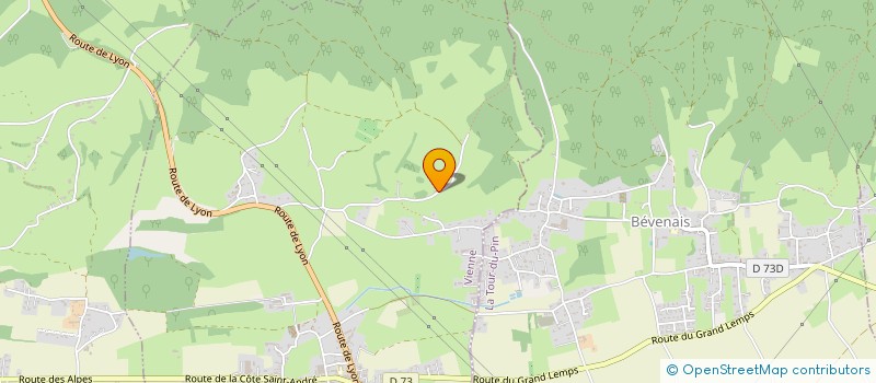 localisation de l'entreprise MONSIEUR NORBERT PEJOT  LA FRETTE