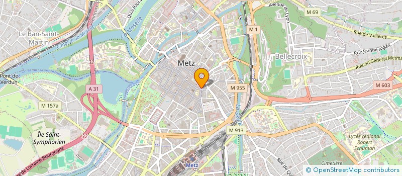 localisation de l'entreprise MONSIEUR NORBERT PRAGIER  METZ