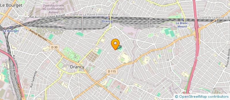 localisation de l'entreprise MONSIEUR NORBERT PRIVITERA  DRANCY