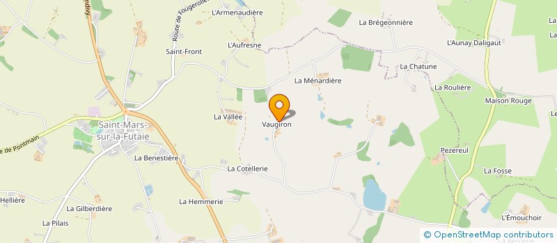 localisation de l'entreprise MONSIEUR NORBERT RENAULT  ST MARS SUR LA FUTAIE