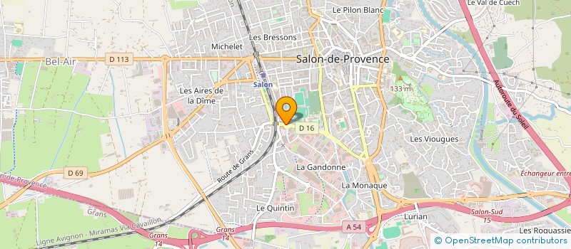 localisation de l'entreprise MONSIEUR NORBERT REY à SALON-DE-PROVENCE
