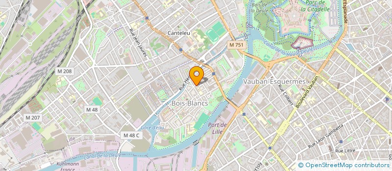 localisation de l'entreprise MONSIEUR NORBERT RICHERT à LILLE