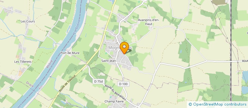 localisation de l'entreprise MONSIEUR NORBERT ROZIER à MOGNENEINS