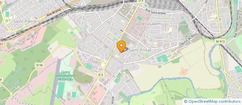 localisation de l'entreprise MONSIEUR NORBERT SAUM  MONTIGNY-LES-METZ