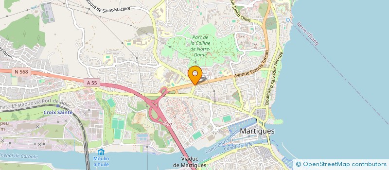 localisation de l'entreprise MONSIEUR NORBERT SCHOTT à MARTIGUES