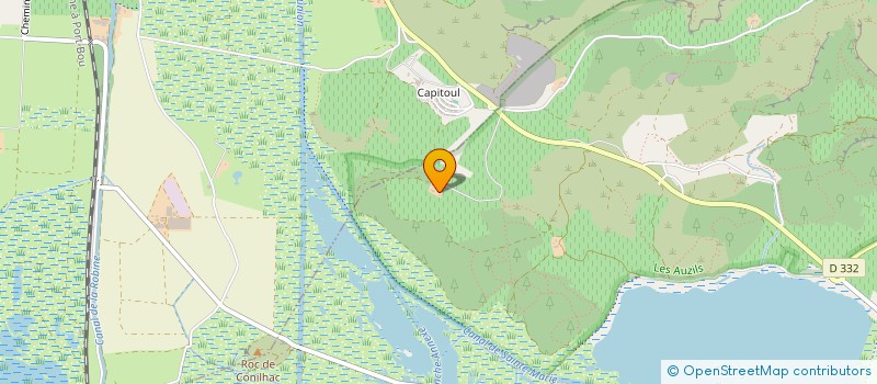 localisation de l'entreprise MONSIEUR NORBERT SERRES  GRUISSAN