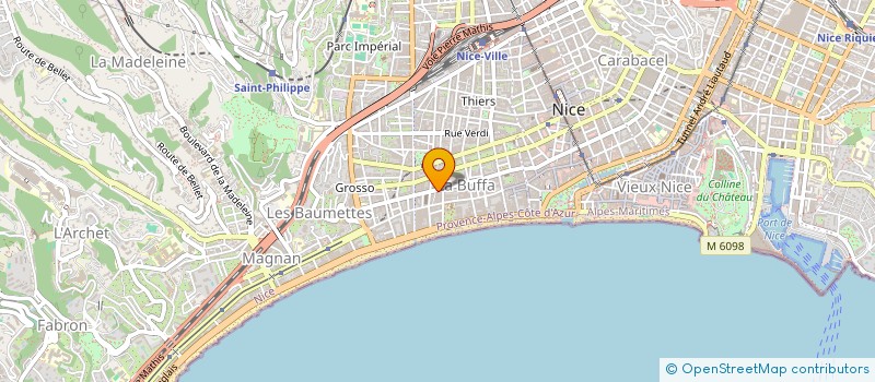 localisation de l'entreprise MONSIEUR NORBERT SIMHA à NICE