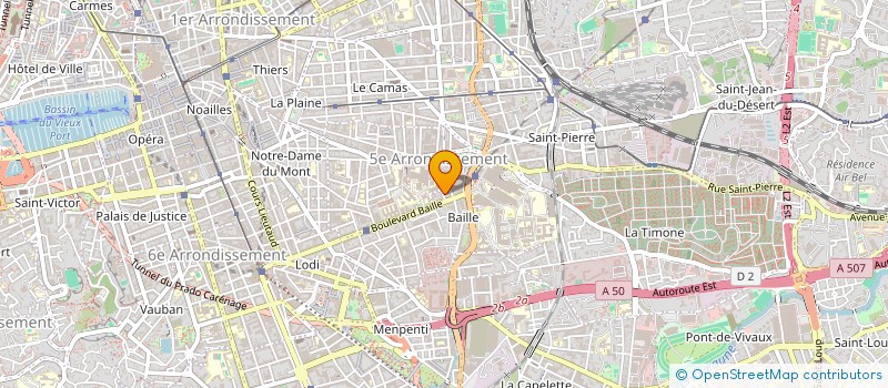 localisation de l'entreprise MONSIEUR NORBERT SISALLI à MARSEILLE