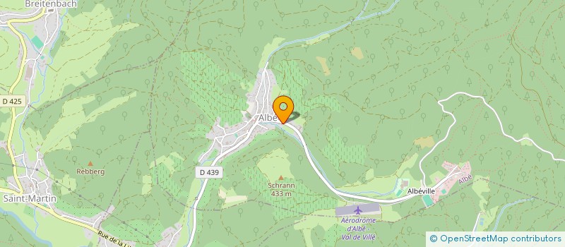 localisation de l'entreprise MONSIEUR NORBERT STRIEVI  ALBE