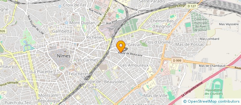 localisation de l'entreprise MONSIEUR NORBERT TERMINI  NIMES