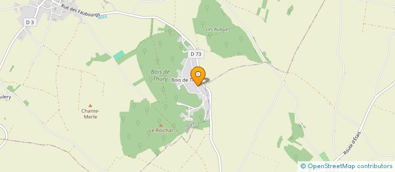 localisation de l'entreprise MONSIEUR NORBERT THENADEY  THURY