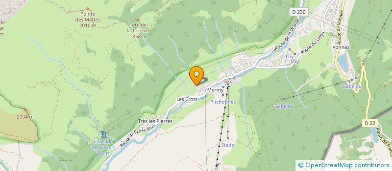 localisation de l'entreprise MONSIEUR NORBERT THOULE  CHATEL