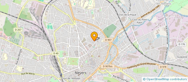 localisation de l'entreprise MONSIEUR NORBERT TOSTIVINT à NEVERS