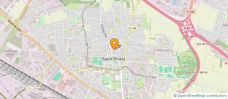 localisation de l'entreprise MONSIEUR NORBERT TROMBETTA  SAINT-PRIEST