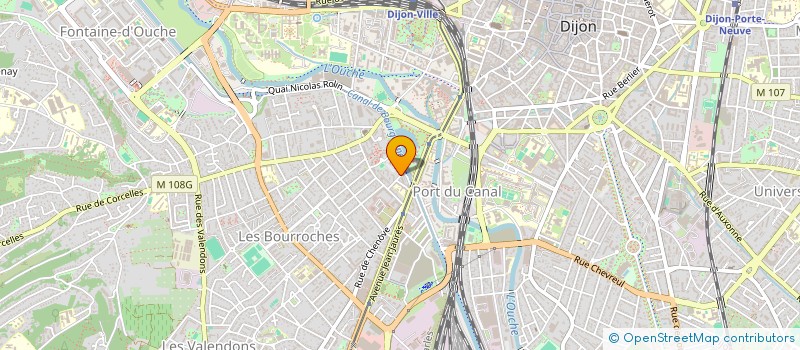 localisation de l'entreprise MONSIEUR NORBERT TRUSSARDI à DIJON