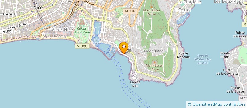 localisation de l'entreprise MONSIEUR NORBERT TURINI à NICE