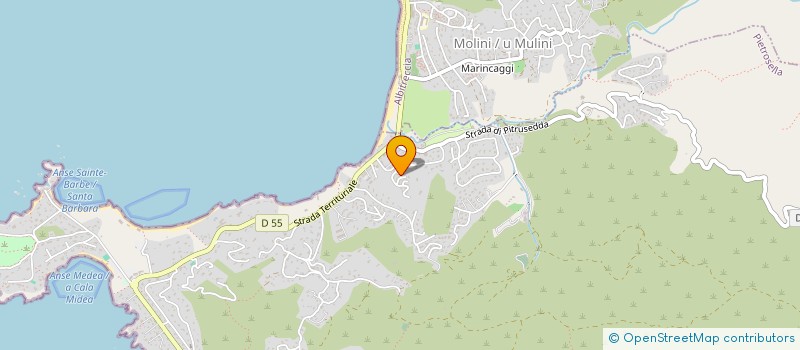 localisation de l'entreprise MONSIEUR NORBERT VOUAUX  PIETROSELLA