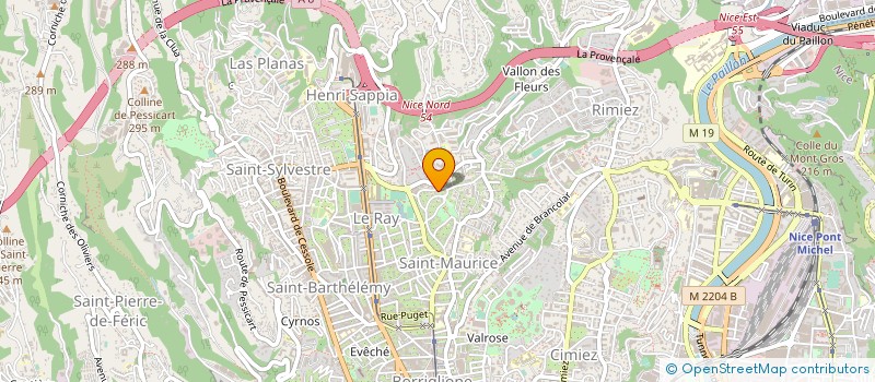 localisation de l'entreprise MONSIEUR NORBERT WILLAUME à NICE
