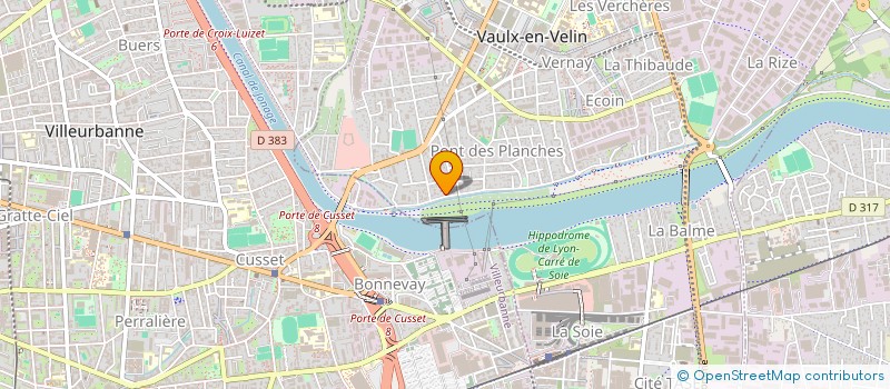 localisation de l'entreprise MONSIEUR NORBERT YU  VAULX-EN-VELIN