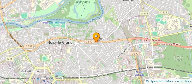 localisation de l'entreprise MONSIEUR NORBERTO MIRANDA à NOISY-LE-GRAND