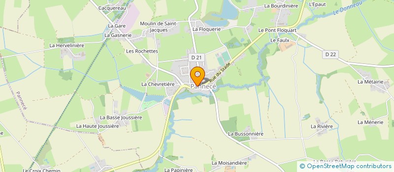 localisation de l'entreprise MONSIEUR NORBERTO TEIXEIRA à PANNECE