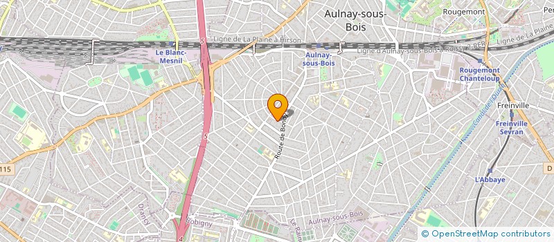localisation de l'entreprise MONSIEUR NORD FERTANE à AULNAY-SOUS-BOIS