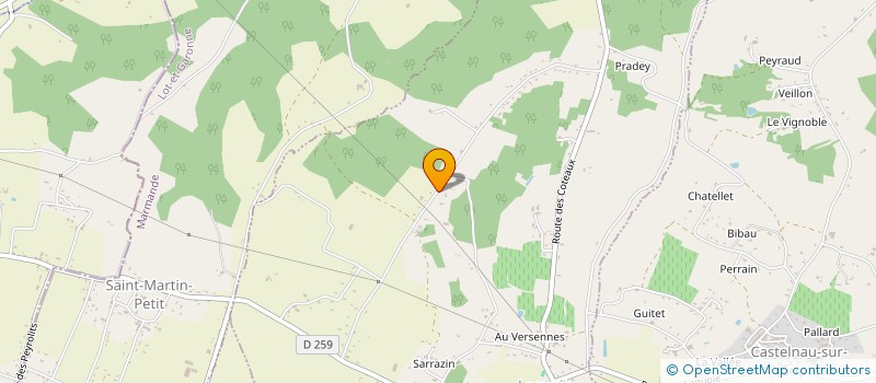 localisation de l'entreprise MONSIEUR NORDDINE OUAHHA  LAGUPIE