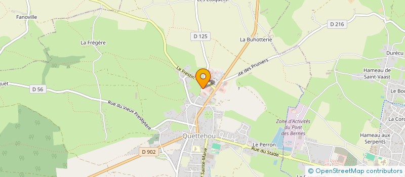 localisation de l'entreprise MONSIEUR NORDHAL LE MEUR  QUETTEHOU