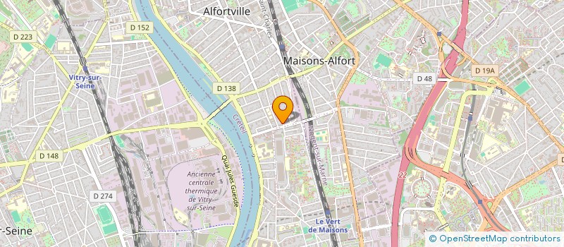 localisation de l'entreprise MONSIEUR NORDI TERRANTI à ALFORTVILLE