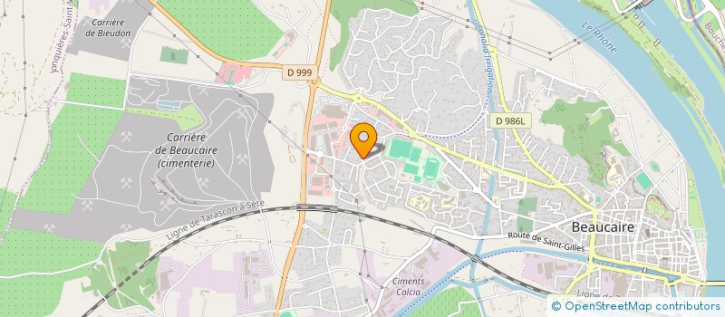 localisation de l'entreprise MONSIEUR NORDIN EL AHMER  BEAUCAIRE