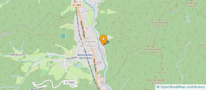 localisation de l'entreprise MONSIEUR NORDIN ZAITER à BITSCHWILLER-LES-THANN