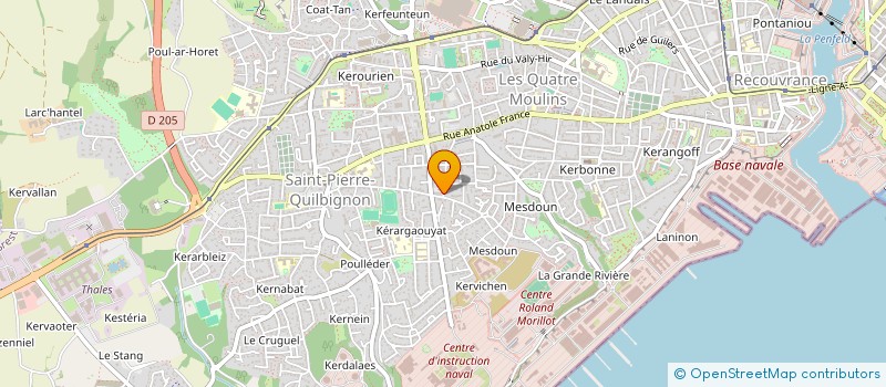 localisation de l'entreprise MONSIEUR NORDINE ABASSI à BREST