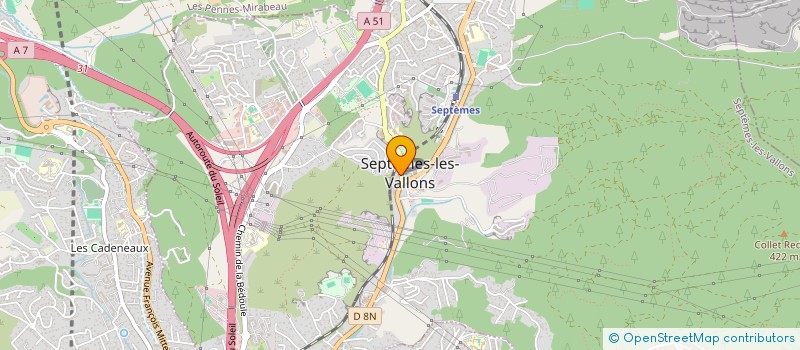 localisation de l'entreprise MONSIEUR NORDINE ABIDAT à SEPTEMES-LES-VALLONS