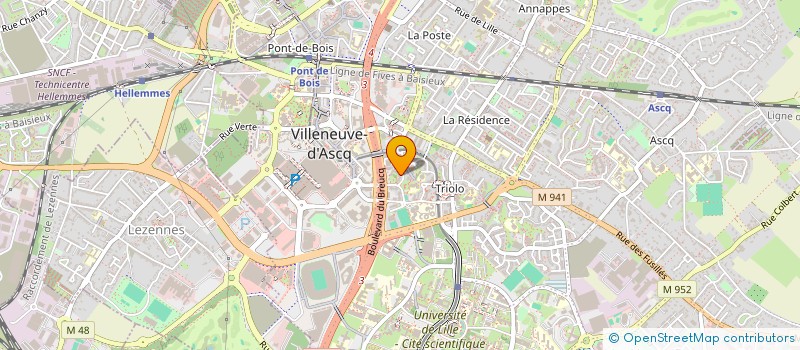 localisation de l'entreprise MONSIEUR NORDINE AIACHI  VILLENEUVE-D'ASCQ