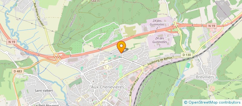 localisation de l'entreprise MONSIEUR NORDINE AISSATI  HERICOURT