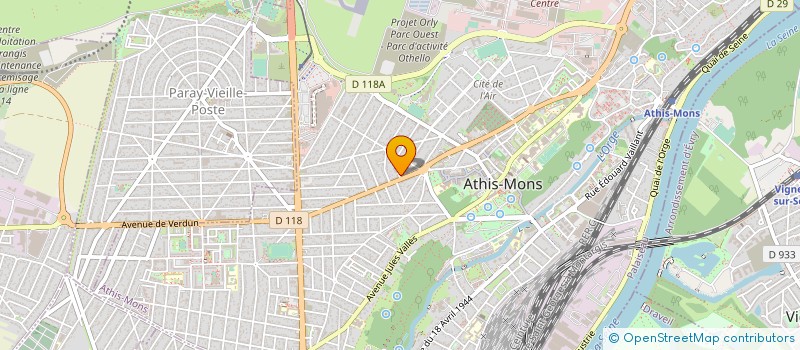 localisation de l'entreprise MONSIEUR NORDINE AIT ZAID à ATHIS-MONS
