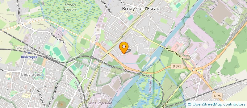 localisation de l'entreprise MONSIEUR NORDINE AKAZZOU à BRUAY-SUR-L'ESCAUT