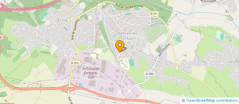 localisation de l'entreprise MONSIEUR NORDINE ALEKMA à BEHREN-LES-FORBACH